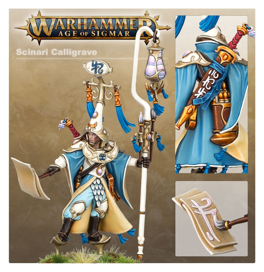 Warhammer Age of Sigmar: Lumineth Realm-Lords - Scinari Caligrave