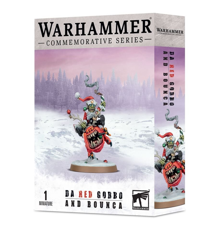 Warhammer Commemorative: Da Red Gobbo and Bounca