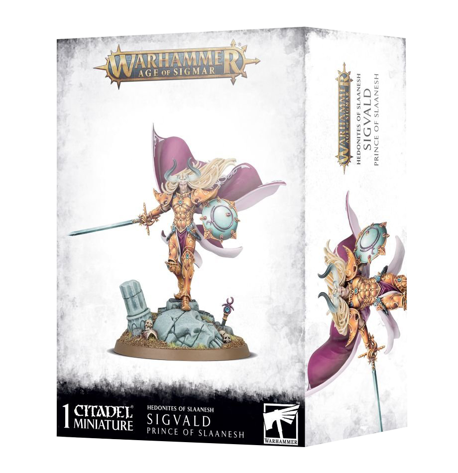Warhammer Age of Sigmar: Hedonites of Slaanesh: Sigvaled, Prince of Slaanesh