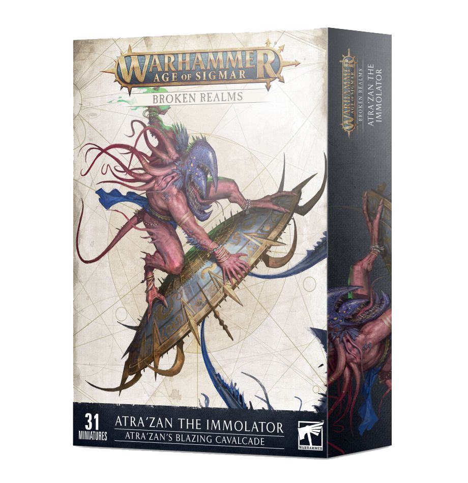 Warhammer Age of Sigmar: Broken Realms - Atra'zan's Blazing Cavalcade