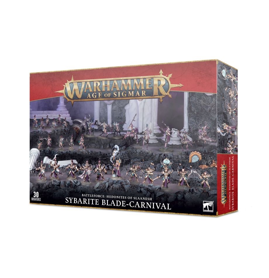 Warhammer Age of Sigmar: Battleforce: Hedonites of Slaanesh – Sybarite Blade-carnival