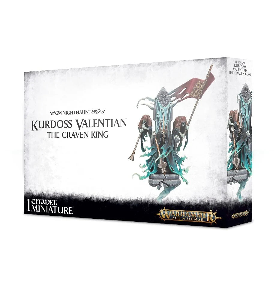 Warhammer Age of Sigmar: Nighthaunt - Kurdoss Valentian, The Craven King