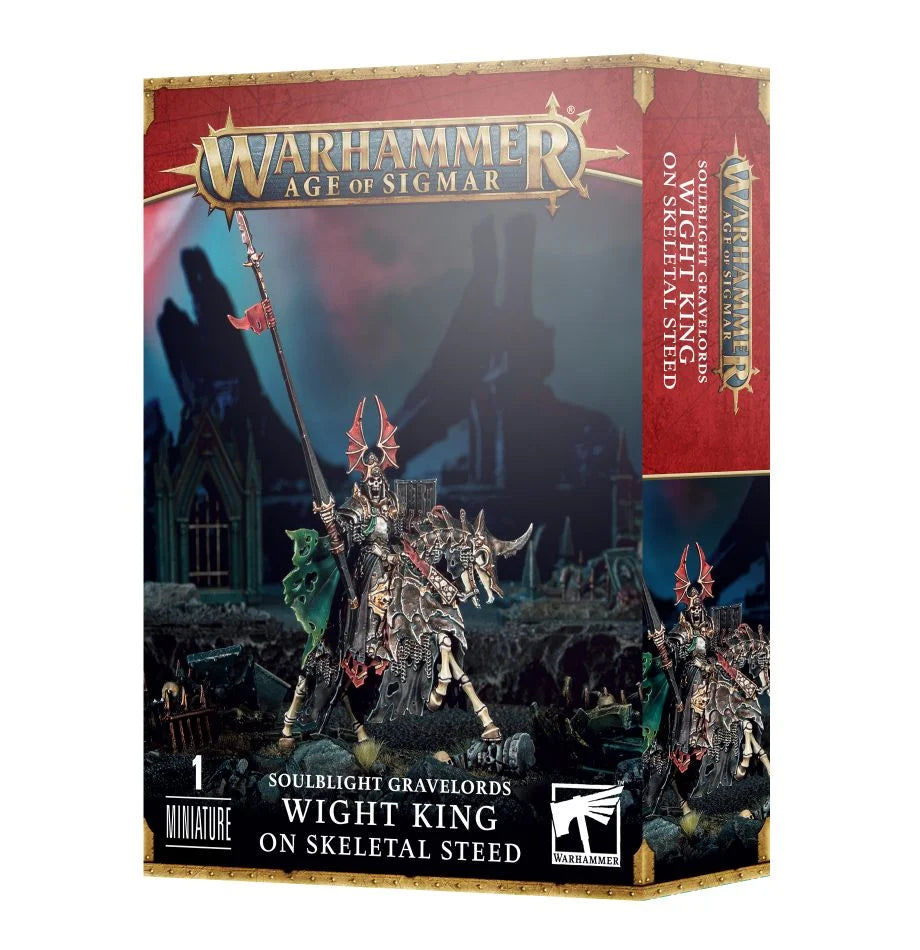 Warhammer Age of Sigmar: Soulblight Gravelords: Wight King on Steed