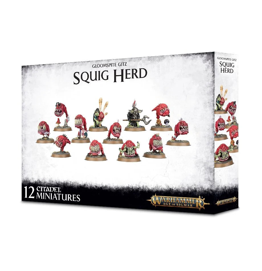 Warhammer Age of Sigmar Gloomspite Gitz: Squig Herd