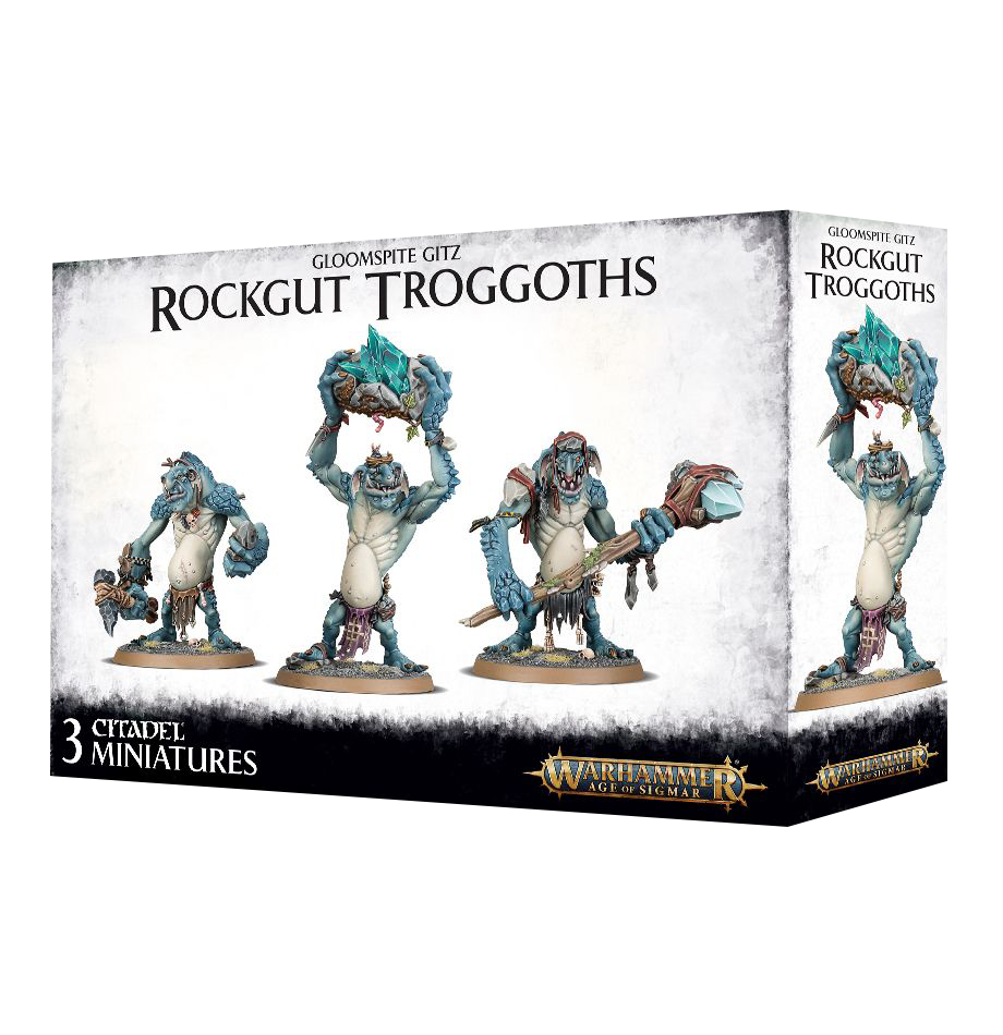 Warhammer Age of Sigmar: Goomspite Gitz Rockgut Troggoths