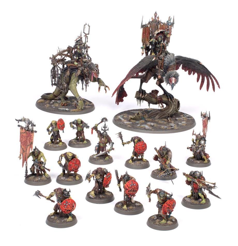 Warhammer Age of Sigmar: Battleforce: Orruk Warclans – Kruleboyz Swamp-lurkers