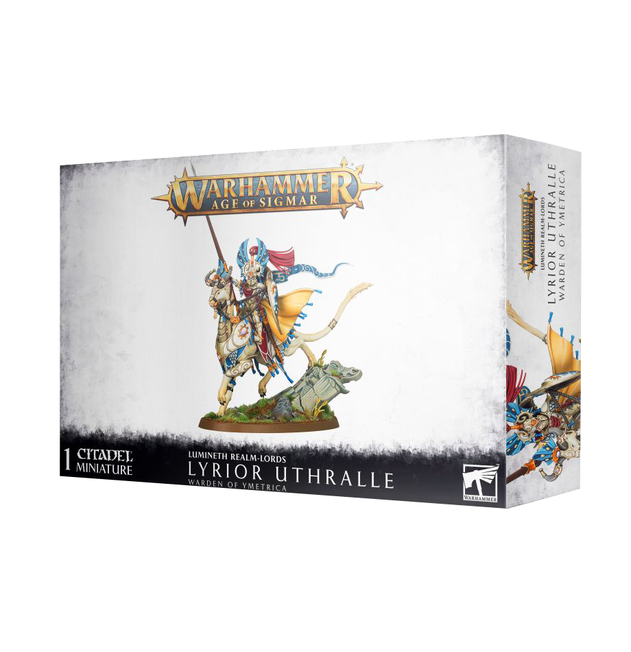 Warhammer Age of Sigmar: Lumineth Realm-Lords - Lyrior Uthralle Warden of Ymetrica