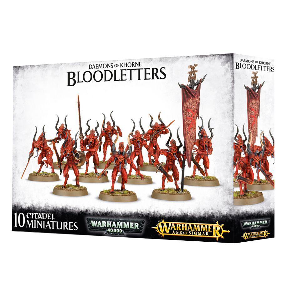 Warhammer 40,000/Age of Sigmar: Daemons of Khorne Bloodletters