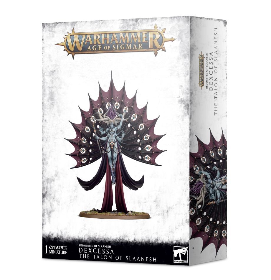 Warhammer Age of Sigmar: Hedonites of Slaanesh - Dexcessa The Talon of Slaanesh