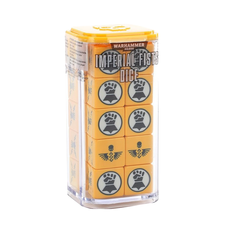 Warhammer 40,000: Imperial Fists Dice Set