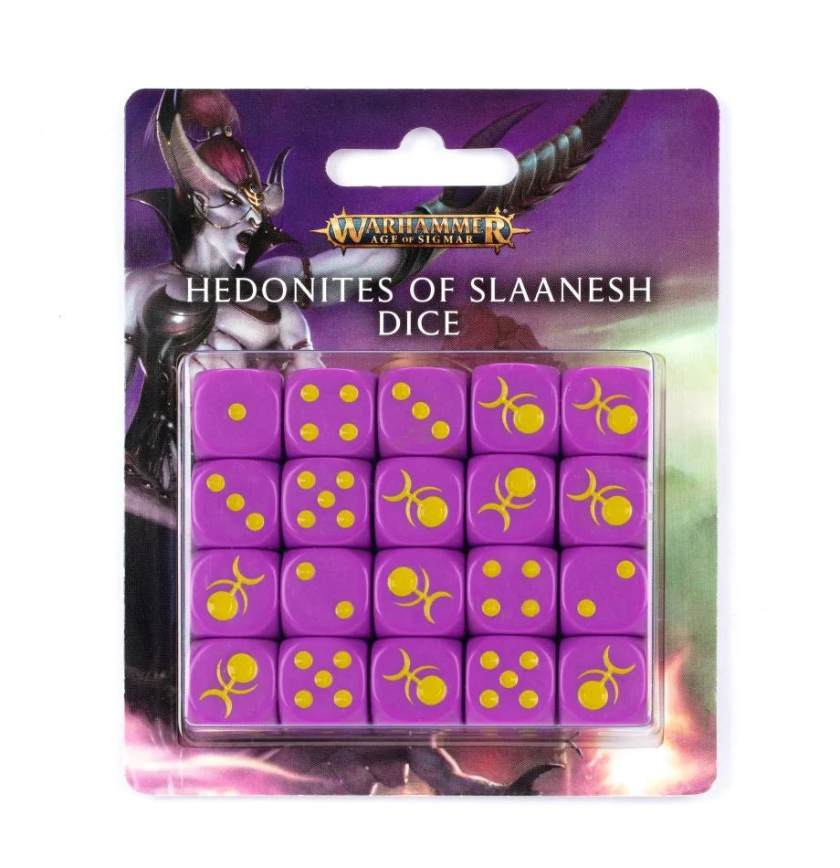 Warhammer Age of Sigmar: Hedonites of Slaanesh Dice Set