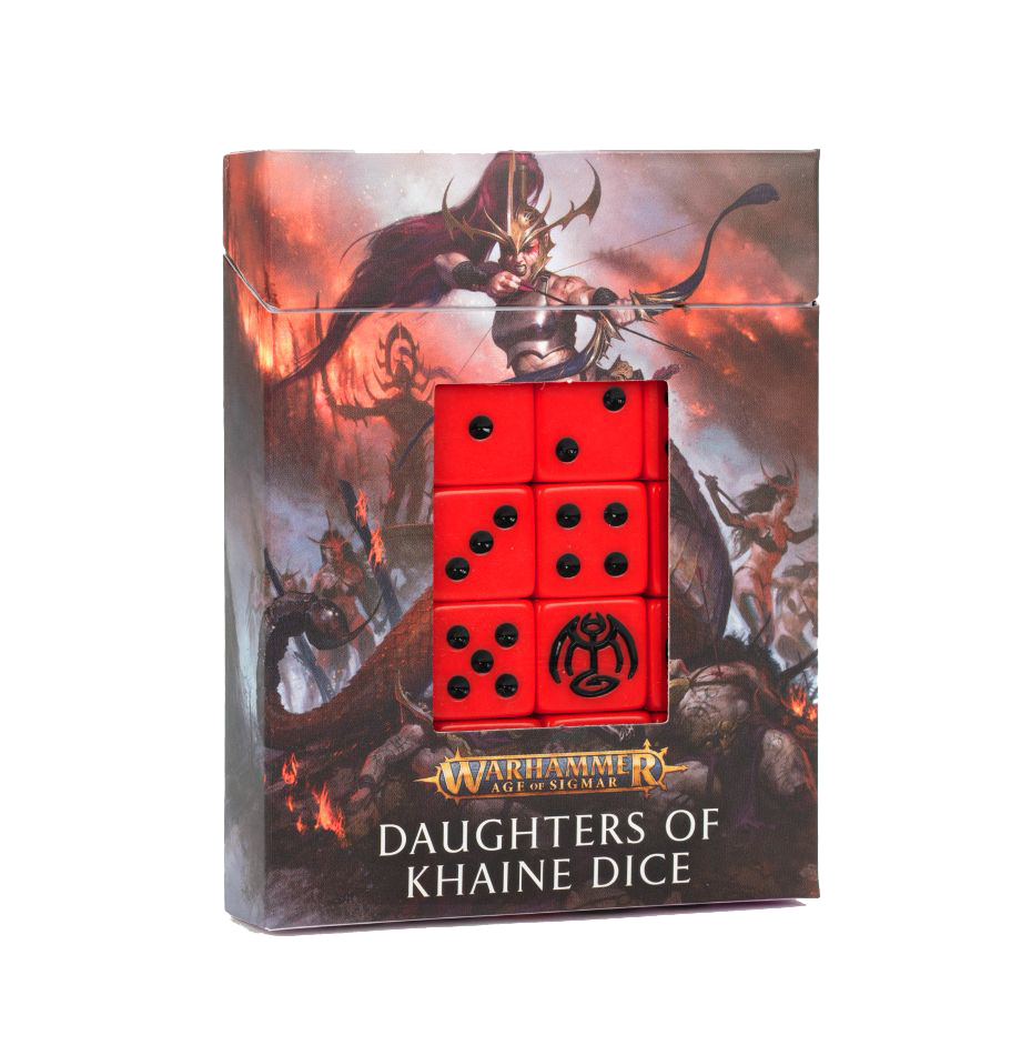 Warhammer Age of Sigmar: Daughters of Khaine: Dice Set