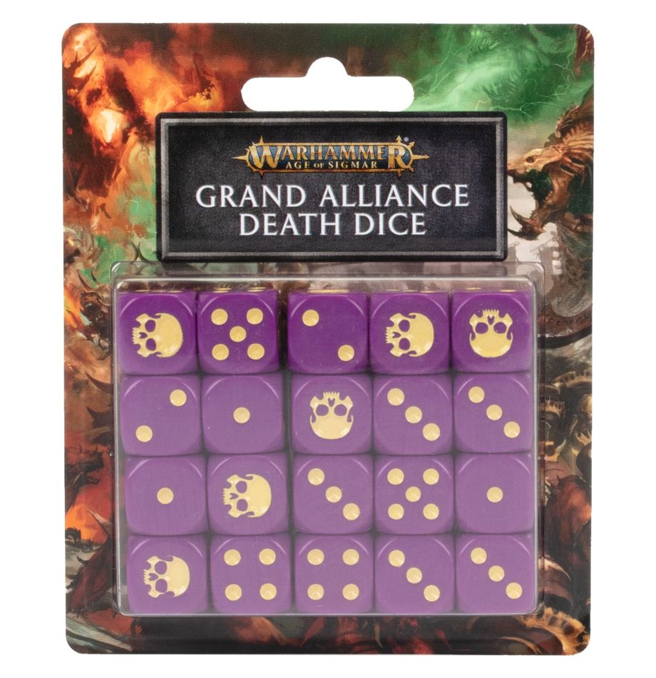 Warhammer Age of Sigmar: Grand Alliance Death Dice Set