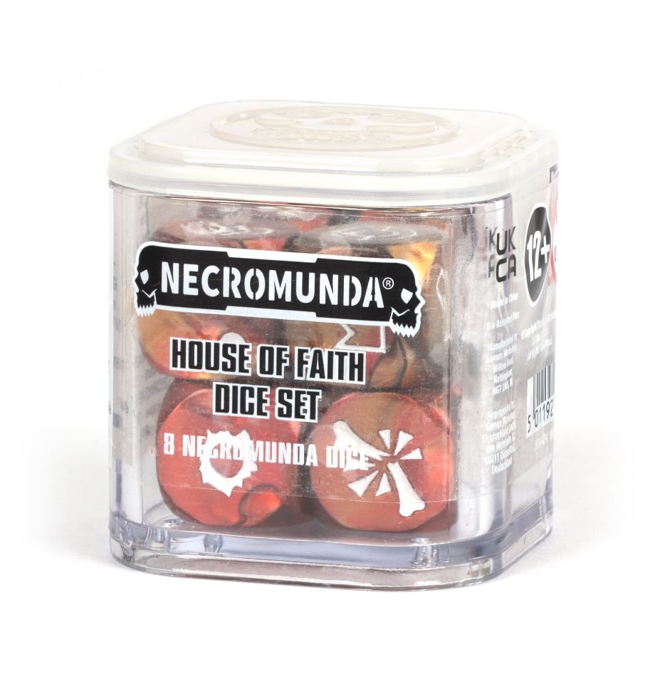 Warhammer Necromunda: House of Faith Dice Set