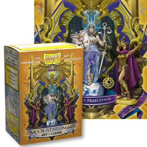 Dragon Shields: (100) Art Sleeves Classic Queen Athromark - Coat of Arms