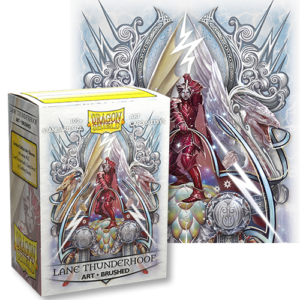 Dragon Shields: (100) Brushed Art Sleeves - Lane Thunderhoof Coat of Arms