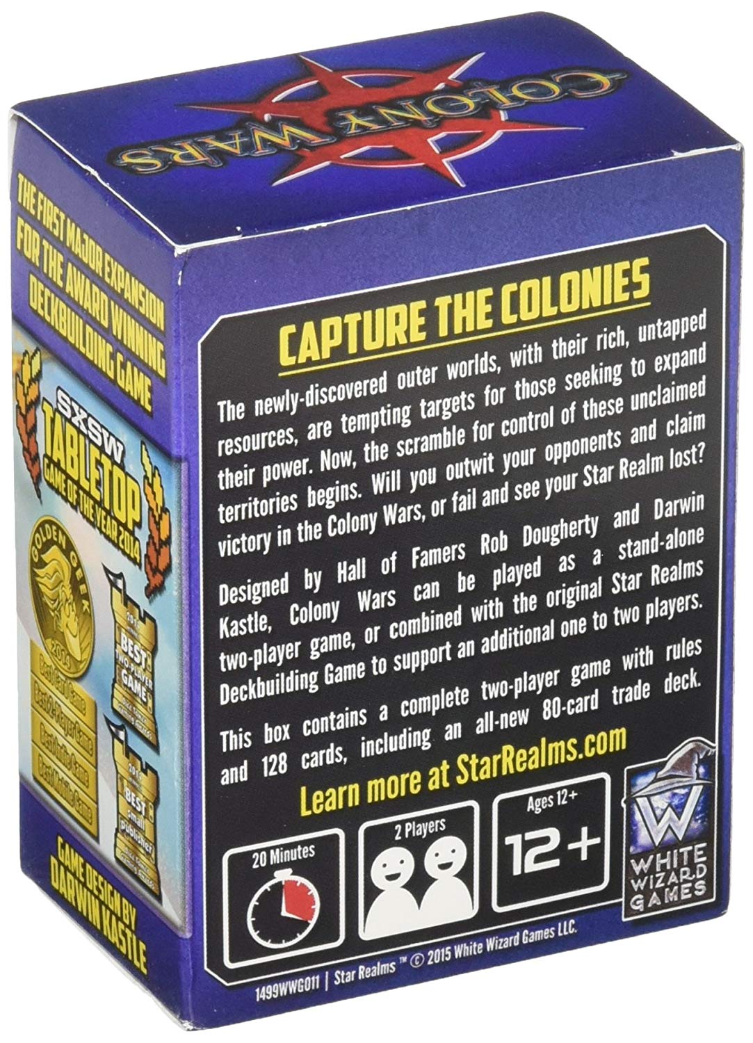 Star Realms Deck Building Game: Colony Wars