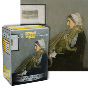 Dragon Shields: (100) Art Sleeves Classic Whistler's Mother
