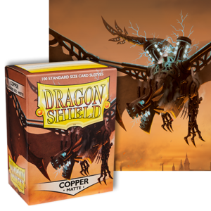 Dragon Shields: (100) Matte Copper