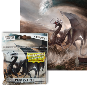 Dragon Shields Perfect Fit: (100) Side-Loading Smoke