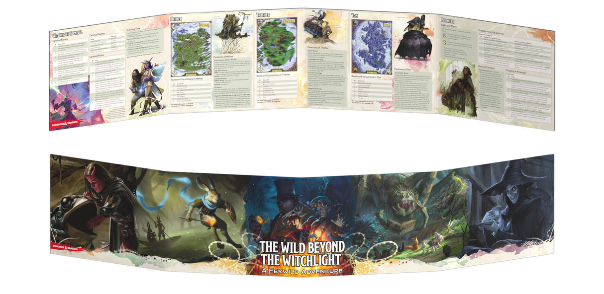 Dungeons & Dragons RPG: The Wild Beyond the Witchlight - DM Screen