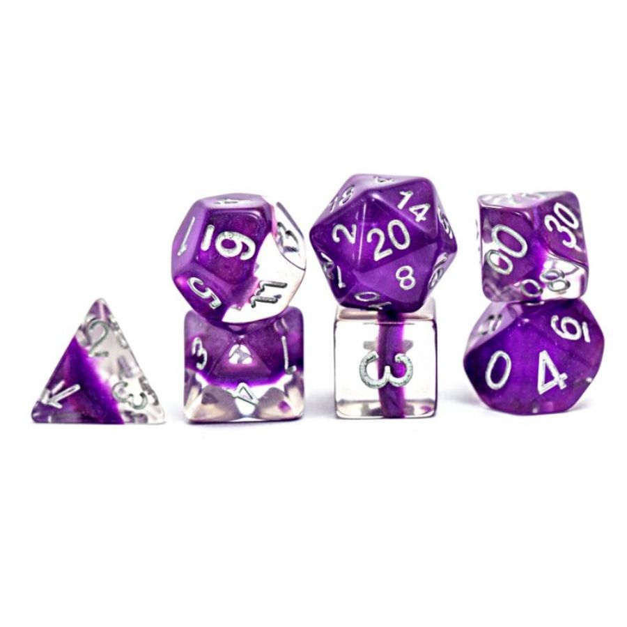 Gate Keeper Dice: Violet Neutron Dice 7 Die Set