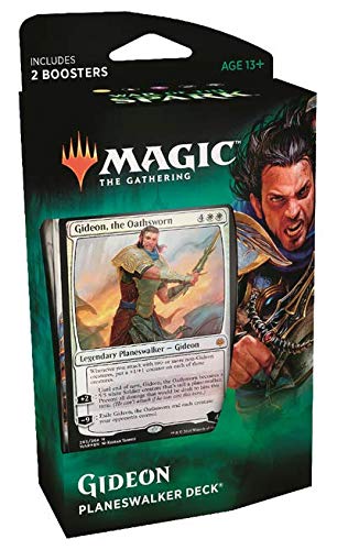 Magic the Gathering CCG: War of The Spark - Planeswalker Deck - Gideon