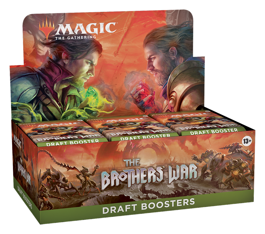 Magic the Gathering CCG: The Brothers' War Draft Booster Box