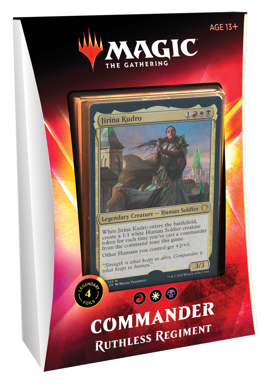 Magic the Gatherin CCG: Commander 2020 Deck - Ruthless Regiment