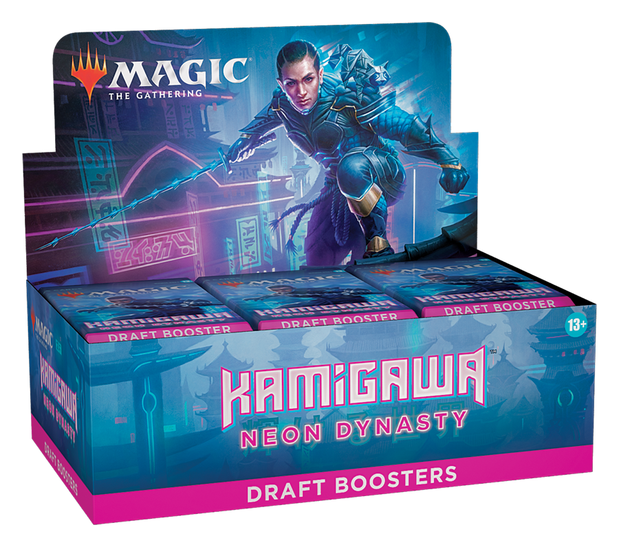 Magic the Gathering CCG: Kamigawa Neon Dynasty Draft Booster Box