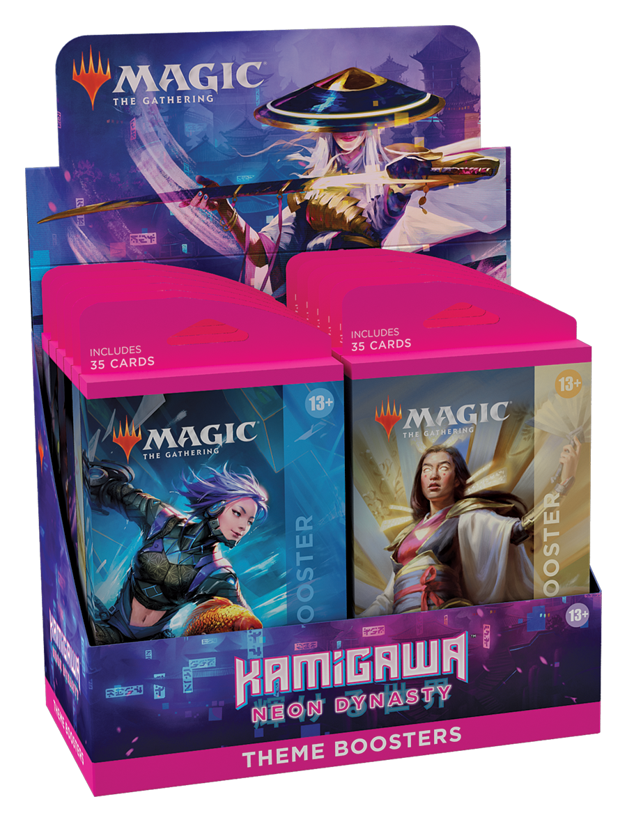 Magic the Gathering CCG: Kamigawa Neon Dynasty Theme Booster