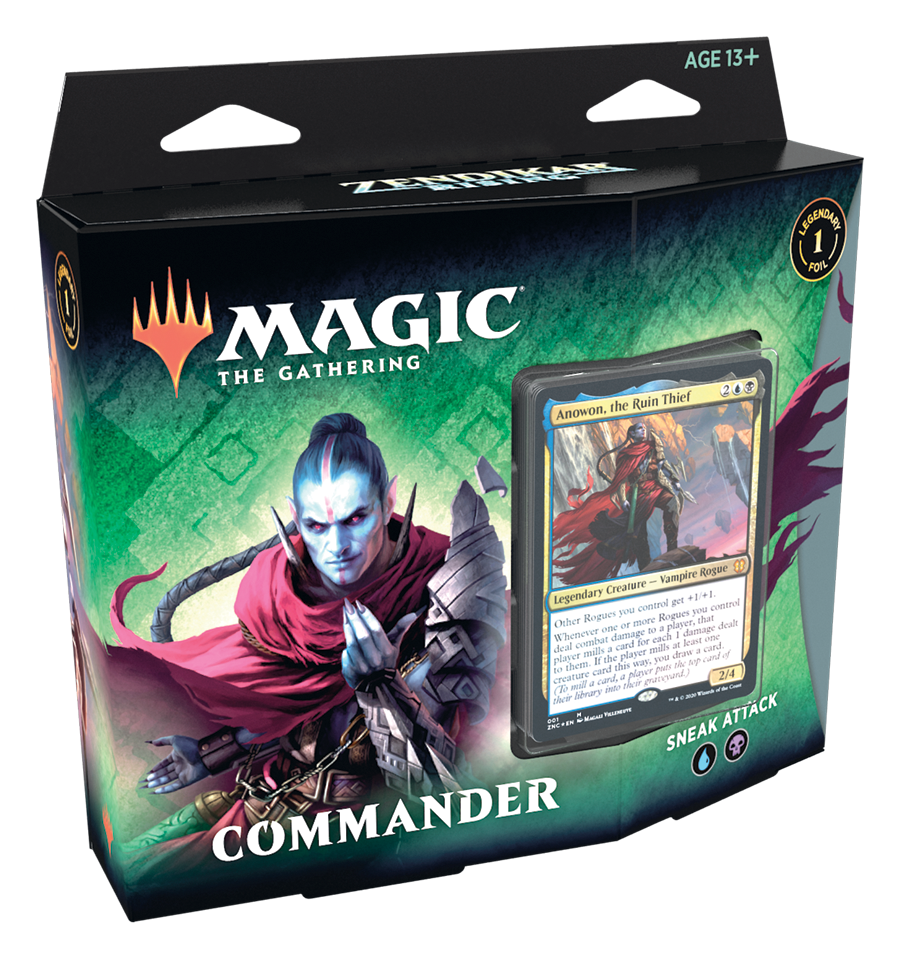 Magic the Gathering CCG: Zendikar Rising Commander Deck