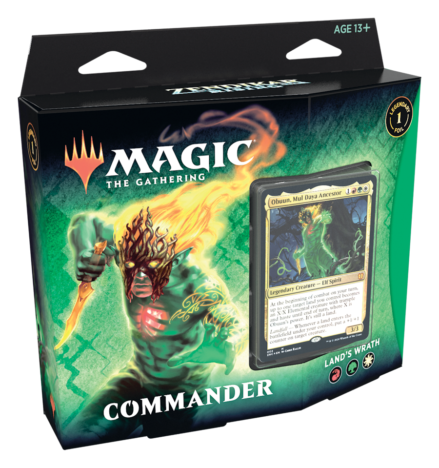 Magic the Gathering CCG: Zendikar Rising Commander Deck