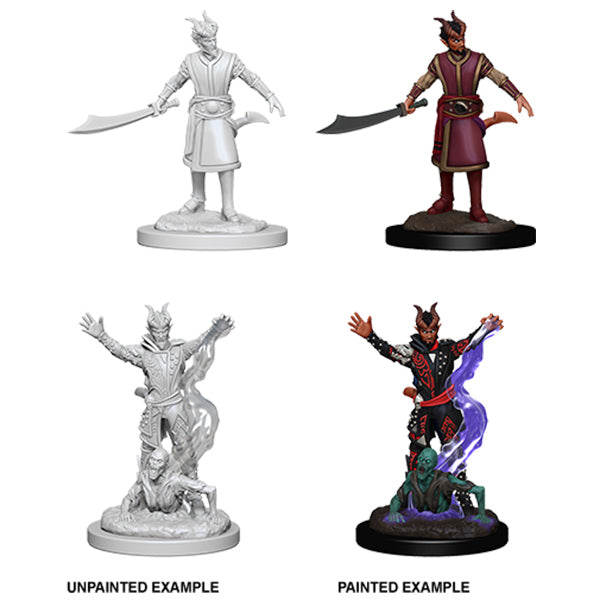 Dungeons & Dragons Nolzur`s Marvelous Unpainted Miniatures: W6 Male Tiefling Warlock