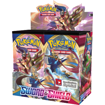 Pokemon TCG: Sword & Shield Booster Display