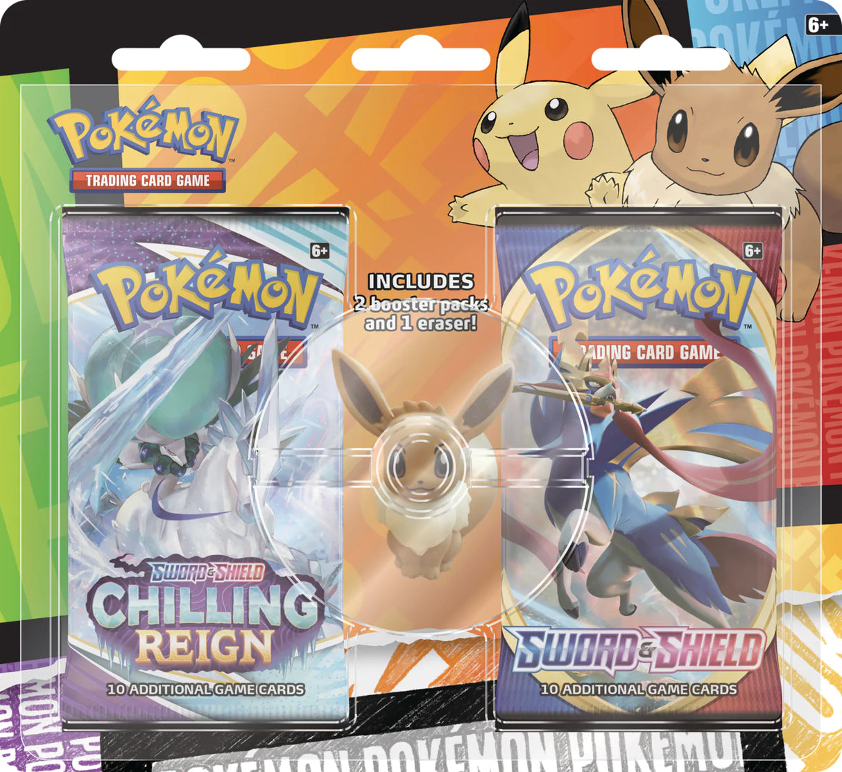 Pokemon TCG: Back to School - Eraser Blister