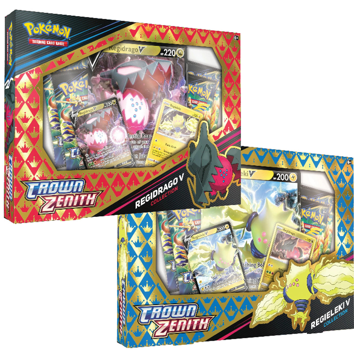 Pokemon TCG: Crown Zenith Regieleki V / Regidrago V