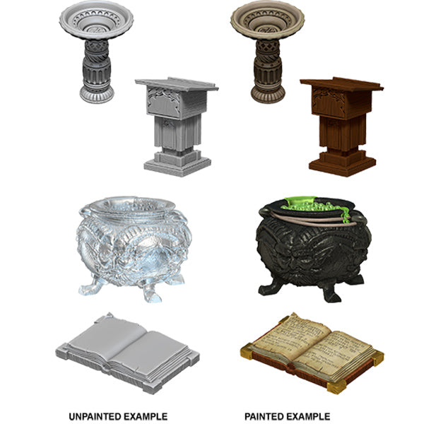 WizKids Deep Cuts Unpainted Miniatures: Wave 5- Witches Den