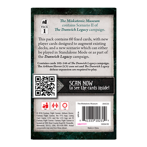 Arkham Horror LCG: The Miskatonic Museum Mythos Pack