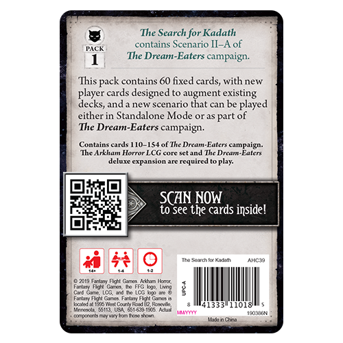 Arkham Horror LCG: The Search for Kadath Mythos Pack