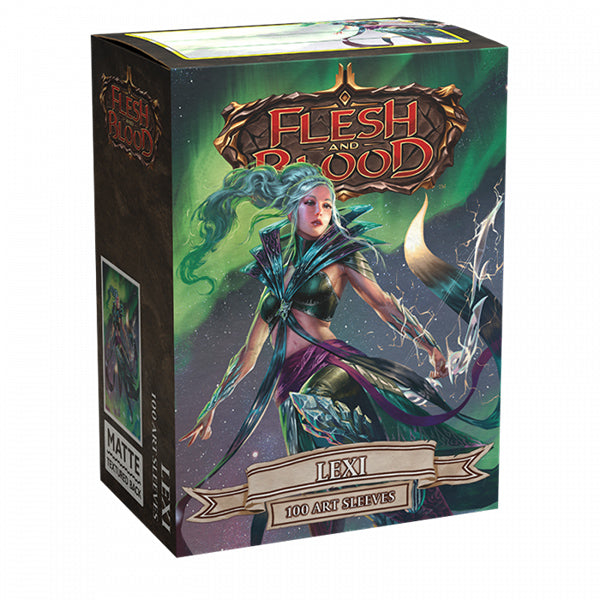 Dragon Shield Sleeves: Standard- Matte 'Flesh & Blood Lexi' Art (100ct.)