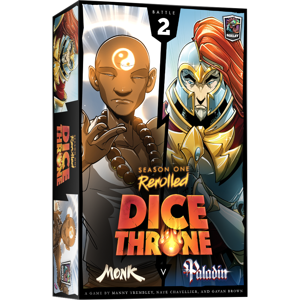 Dice Throne: Season 1 Rerolled - Box 2 - Monk vs Paladin