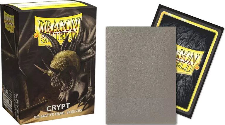 Dragon Shields: (100) Matte Dual - Crypt