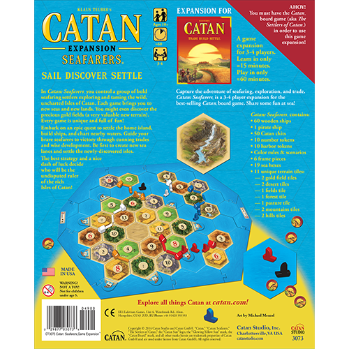 CATAN: Seafarers Game Expansion