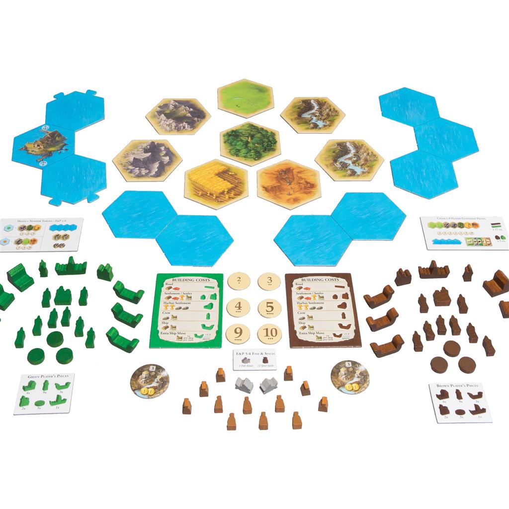 CATAN: Explorers and Pirates 5-6 Player Expansion