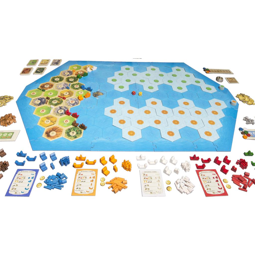 CATAN: Explorers and Pirates 5-6 Player Expansion