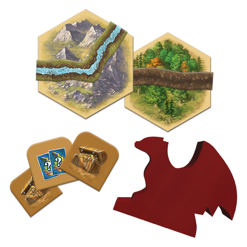 CATAN - Treasures, Dragons & Adventures