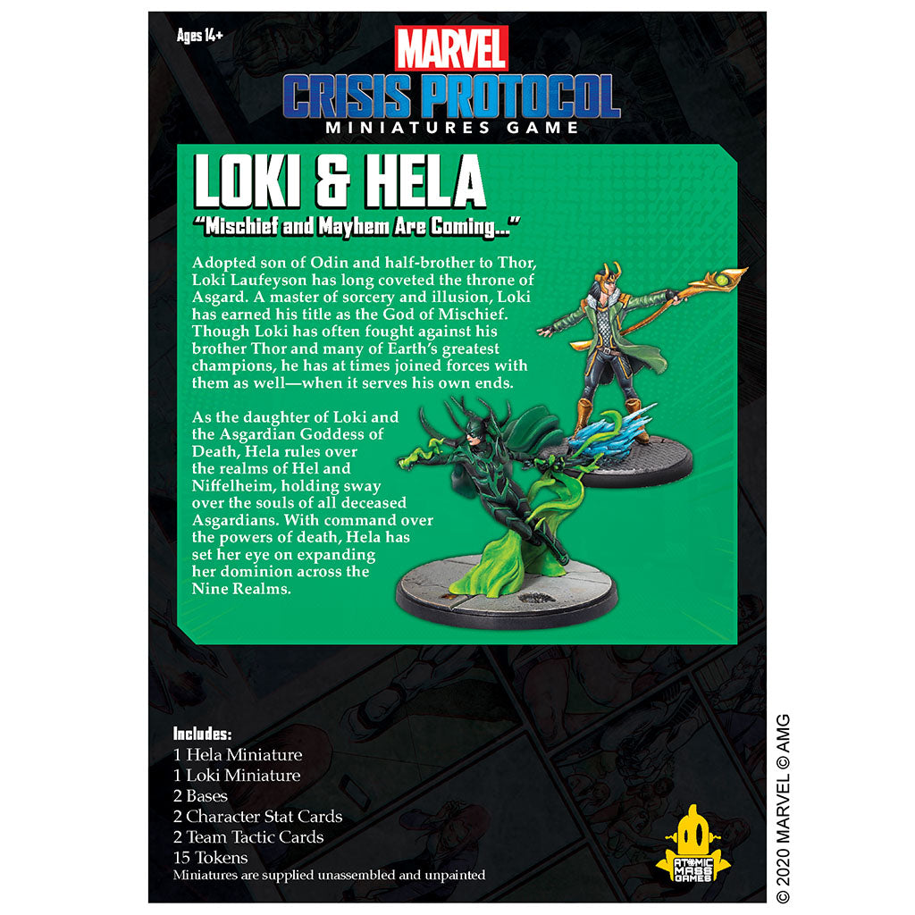 Marvel Crisis Protocol: Loki and Hela