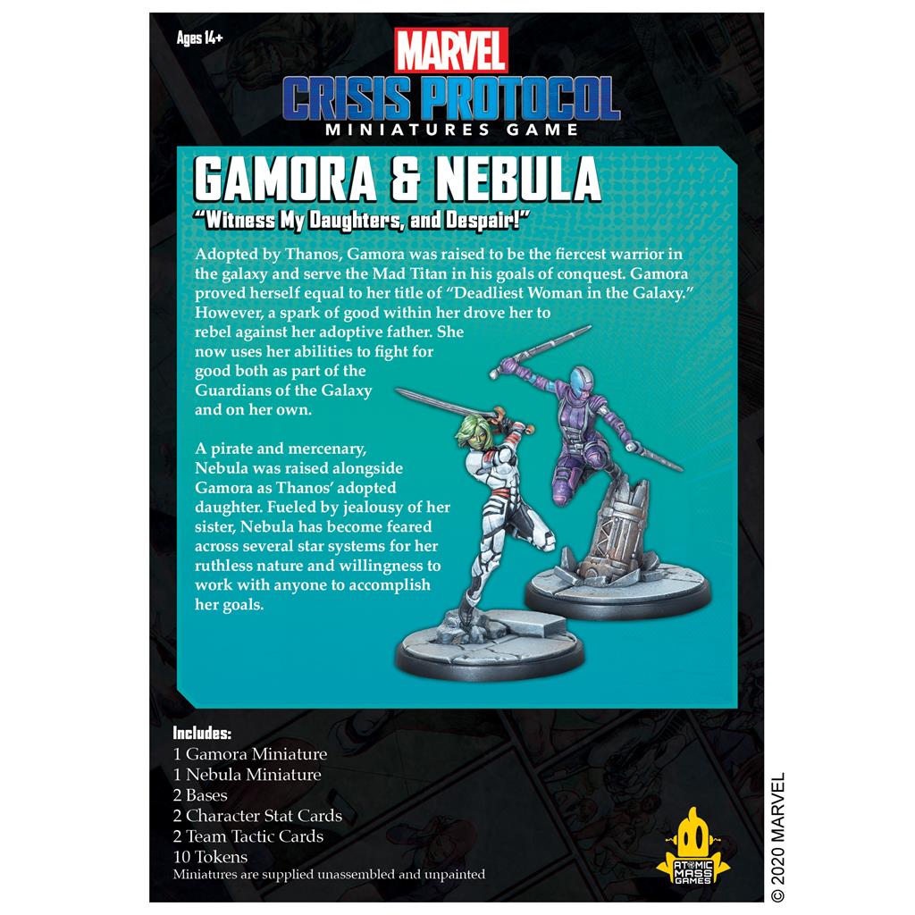 Marvel Crisis Protocol: Gamora & Nebula