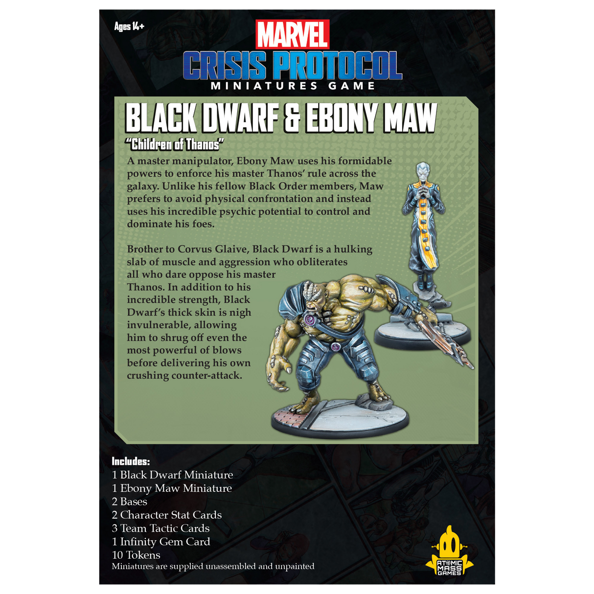 Marvel Crisis Protocol: Black Dwarf & Ebony Maw